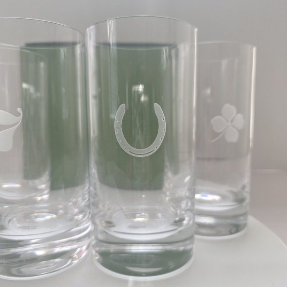 ⭐️40% Off⭐️ Kate Spade New York Fortunada Highball Glasses - Set of 4 - 16oz - Picture 7 of 13